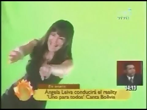 ANGELA LEIVA - ADELANTO DEL REALITY SHOW QUE CONDUCIRÃ EN BOLIVIA
