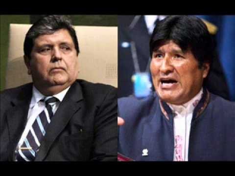 ALAN GARCÃA AFIRMA EN CHILE: \NO LE DEN BOLA A LA DEMANDA DE BOLIVIA\