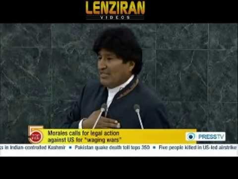 Morales in UN  :  Venezuelan president cancelled his trip to NY because of 
