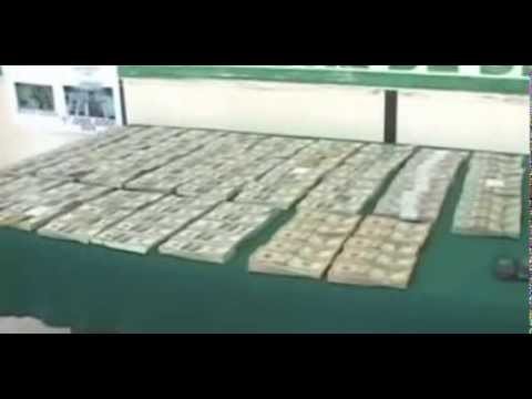 Plane drops $1m in suspected drug money over Bolivian town