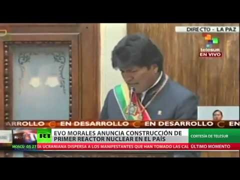 Bolivia anuncia la construcciÃ³n de un reactor nuclear