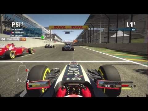 F1 2012 gameplay | Brazil is simply the BEST!!!!!!!