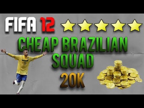 FIFA 12 Cheap 5 Star Skill Brazil Squad