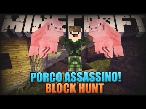 Minecraft: A VINGANÃ‡A DO PORQUIN (Block Hunt)