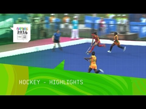 Men's and Women's Hockey 5's - Highlights | Nanjing 2014 Youth Olympics Gam