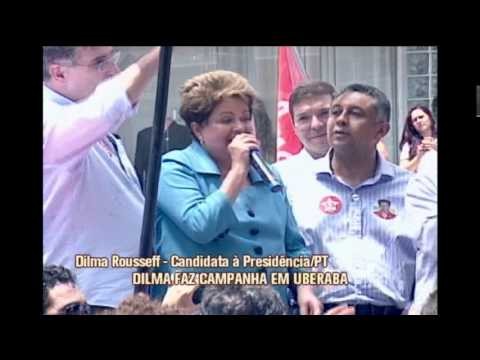 Dilma faz campanha em Uberaba