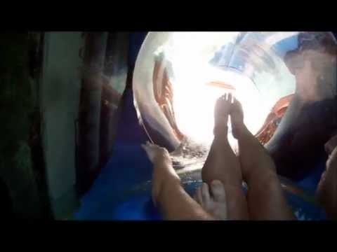Serpent Slide at Aquaventure Atlantis Resort in Bahamas