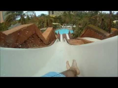 Challenger Water Slide POV Atlantis