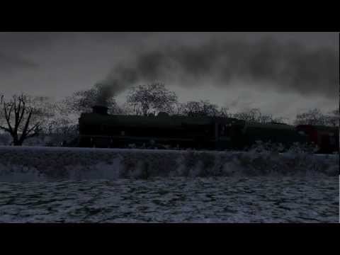 Train Simulator 2013: No.45596 Bahamas on the Coniston Branch in the Snow