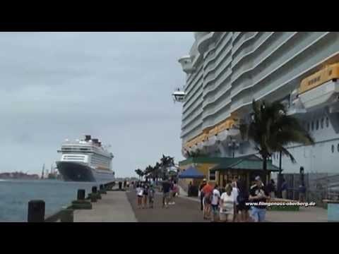 Nassau Bahamas Allure of the Seas Royal Caribbean International Kreuzfahrt 