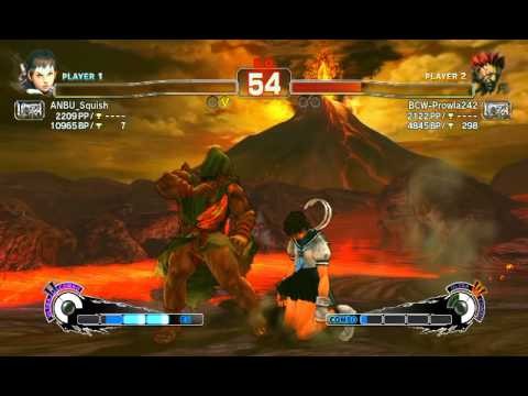 Ultra Street Fighter IV battle: (ANBU_Squish) Sakura vs Akuma (BCW-Prowla24