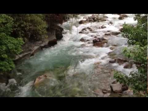 River in Bhutan.MOV