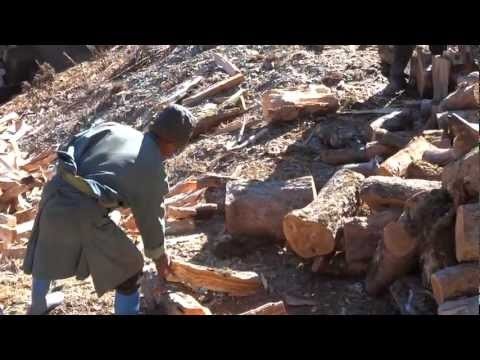 Travel to Bhutan- The Wood Cutters of Phobjikha Valley