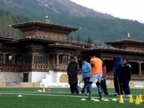 COERVER SKILLS TEST FOR U15 BHUTAN NATIONAL TEAM