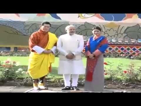 Narendra Modi meets His Majesty the King of Bhutan