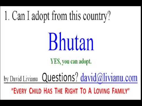 1 Can I adopt from Bhutan?