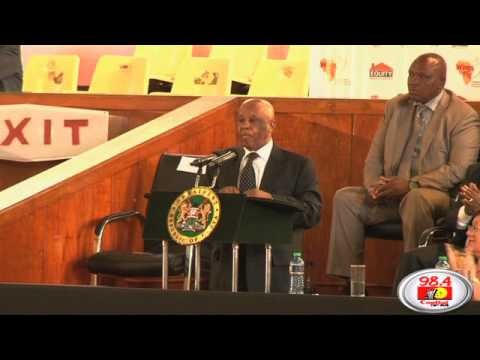 Equity Wings To Fly Commissioning Ceremony Former Botswana President Speech