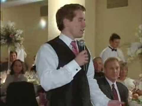 Funniest Best Man Speech...Funny Wedding Toast...1st Try