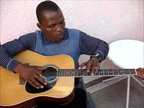 Botswana Music Guitar - Solly - "Happy new year from Ramphoka".