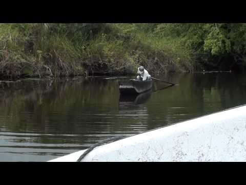 Belize   Lamanai   fisherman