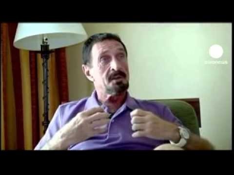 Wanted McAfee 'On Way Back' To Belize From Guatemala