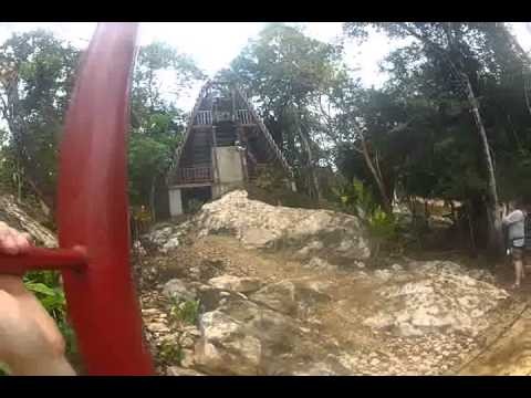 Maya swing in Calico Jacks Village Belize