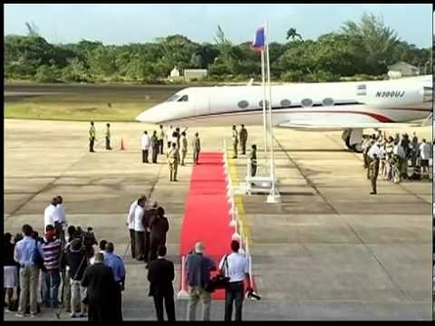 Prince Harry Arrival to Belize at PGIA