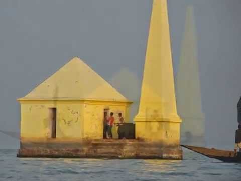 Monument situated in water --- Odisha.