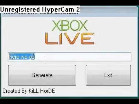 Xbox Live Code Generator