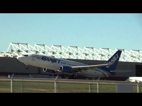 CanJet Airlines B737-8AS Takeoff