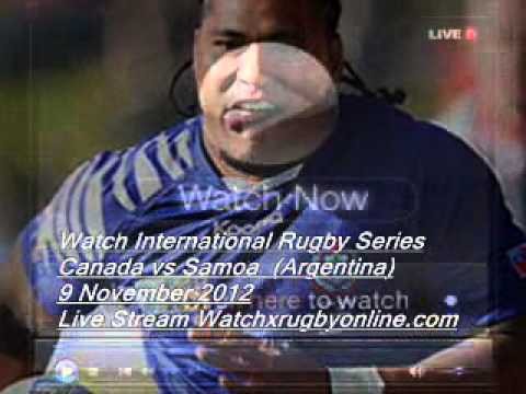Rugby Samoa vs Canada Oct Live Webcast