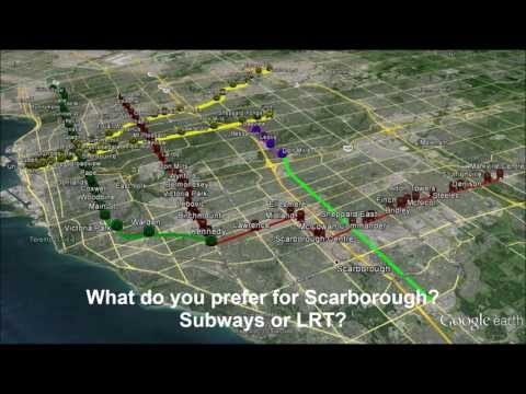 The Toronto / Scarborough Subway vs. LRT debate for $1.2B