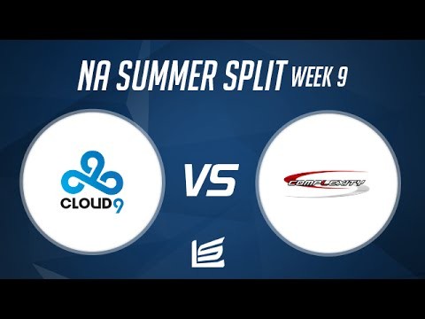 NA LCS 2014 Summer W9D1: Cloud 9 vs Complexity Highlights