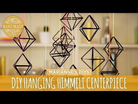DIY Himmeli Centerpiece - HGTV Handmade