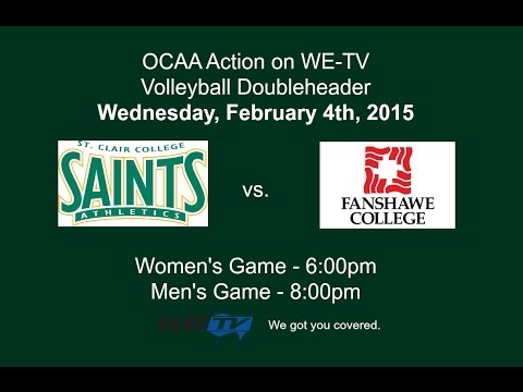 St. Clair Saints vs. Fanshawe Falcons - Volleyball Doubleheader