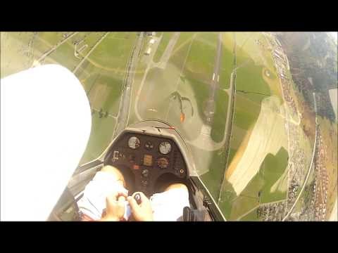 glider aerobatics in switzerland