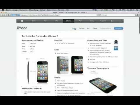 iPhone 5 Website Leaked