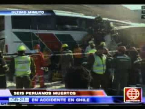 AmÃ©rica Noticias -05.11.12- Al menos 6 muertos tras choque de bus OrmeÃ±o 