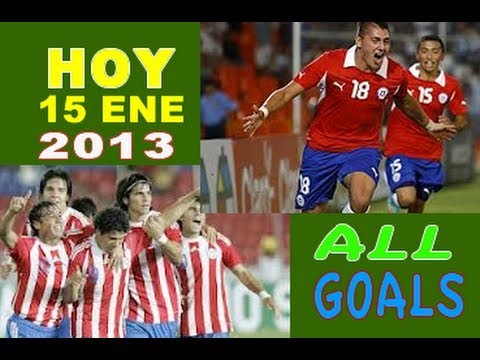 Chile 3 Paraguay 2 Sudamericano Sub 20 Todos Los Goles 15-01-2013
