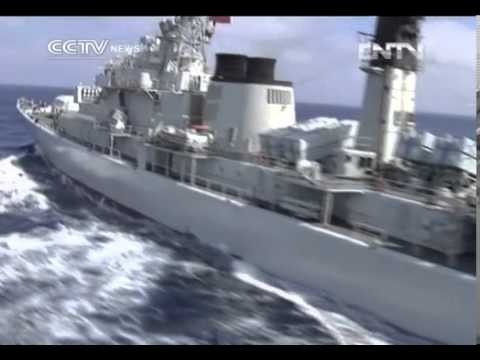 N. China Sea fleet holds military drill
