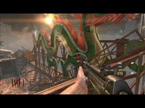 COD: BO2 Zombies - Die Rise Easter Egg Richtofen's Side (HD)