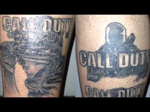 Super fanboy de COD y su tatuaje