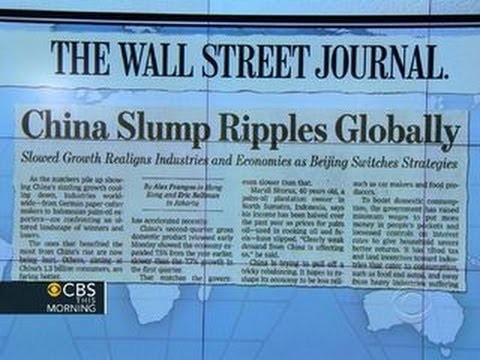 Headlines: China's economic growth slowing