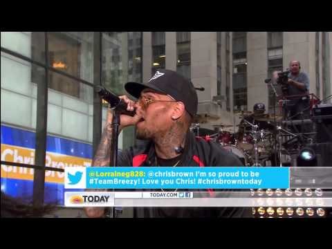 Chris Brown   \Fine China\ on Today Show