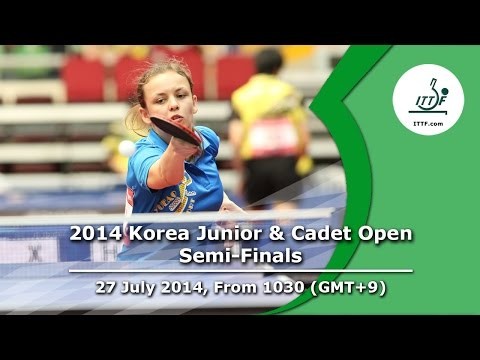 ITTF 2014 Korea Junior & Cadet Open - Semi-Finals
