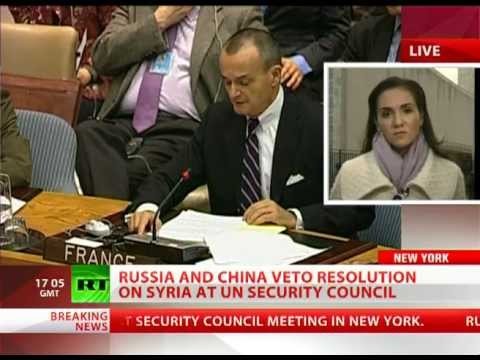 We Object! Russia and China veto UN resolution on Syria