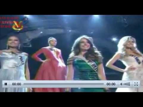 Miss Universe 2012 Top 5 Desfile