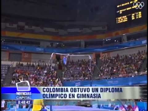 Colombia obtuvo un diploma olÃ­mpico en gimnasia