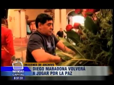 Diego Maradona volverÃ¡ a jugar por la paz