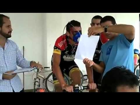 Exercise capacity of Costarican cyclists measured with COSMED K4b2 @Hypoxic